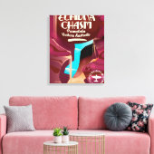 Toile Affiche de voyage dessin animé Echidna Chasm (Insitu(Salon))