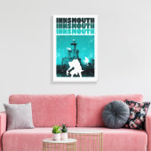 Toile Affiche de voyage d'Innsmouth (Insitu(Salon))