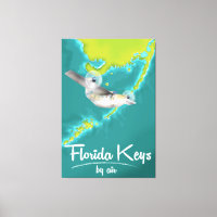 affiche de voyage Florida Keys Vintage