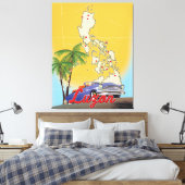 Toile Affiche de voyage Luzon Philippines (Insitu(Chambre))