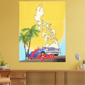 Toile Affiche de voyage Luzon Philippines (Insitu(Salon))