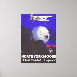 Toile Affiche de voyage North York Moors Angleterre