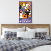 Toile Affiche De Voyage Pour Londres Métro (Insitu(Chambre))