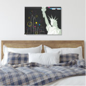 Toile Affiche De Voyage Pour Vol Northwest Airlines (Insitu(Chambre))