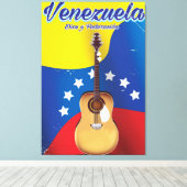 Toile Affiche de voyage Venezuela Dios y Federación (Insitu (Plancher de Bois))