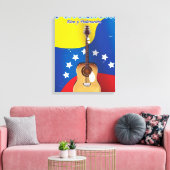 Toile Affiche de voyage Venezuela Dios y Federación (Insitu(Salon))