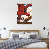 Toile Affiche des Jeux olympiques d'hiver de 1924 (Insitu(Chambre))