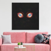 Toile Affiche des yeux de nébuleuse galactique (Insitu(Salon))
