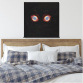 Toile Affiche des yeux de nébuleuse galactique (Insitu(Chambre))