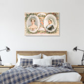 Toile Affiche du jubilé d'or de la reine Victoria (Insitu(Chambre))
