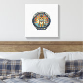 Toile Affiche Magie de Cirque Chat Mignon Design - Cirqu (Insitu(Chambre))