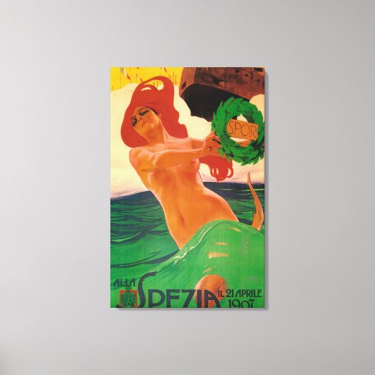 Toile Affiche promotionnelle Alla Spezia (Recto)