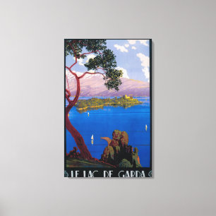 Toile Affiche promotionnelle de voyage de policier de