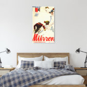 Toile Affiche promotionnelle des courses d'enfer (Insitu(Chambre))