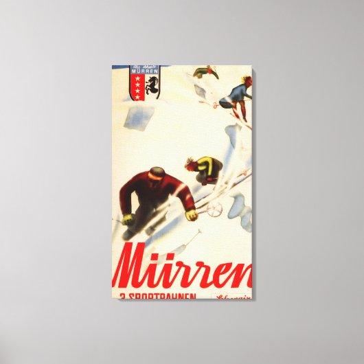 Toile Affiche promotionnelle des courses d'enfer (Recto)