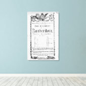 Toile Affiche publicitaire de "La Flûte magique" (Insitu (Plancher de Bois))