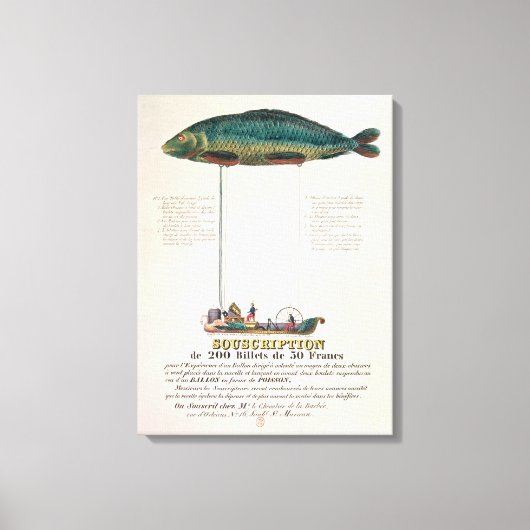 Toile Affiche publicitaire de l'abonnement (Recto)