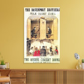 Toile Affiche publicitaire d'une performance psychique (Insitu(Salon))