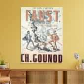 Toile Affiche publicitaire 'Faust' (Insitu(Salon))