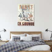Toile Affiche publicitaire 'Faust' (Insitu(Chambre))