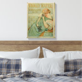 Toile Affiche publicitaire 'Violet Water', par Colgate & (Insitu(Chambre))