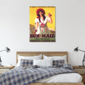 Toile Affiche Sun-Maid California Raisin (Insitu(Chambre))