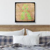 Toile Affiche sur les sentiments de la maladie de Lyme, (Insitu(Chambre))