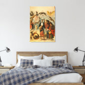 Toile Affiche théâtrale de la loi sur les chiens formés (Insitu(Chambre))