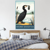 Toile Affiche Travaillez plus intelligemment (Insitu(Chambre))