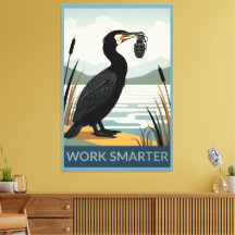 Affiche Travaillez plus intelligemment