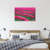 Toile Afficher le jardin des bulbes de tulipe à fleurs p (Insitu(Chambre))