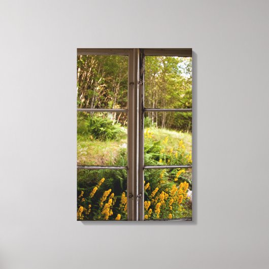 Toile Afficher par l'ancienne fenêtre (Recto)