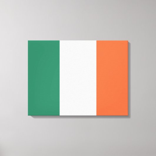 Toile Afficher vos couleurs - Irlande (Recto)