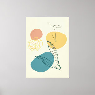 Toile Affiches d'art contemporain