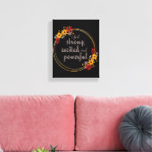 Toile affirmations motivationnelles pour l'acceptation d (Insitu(Salon))
