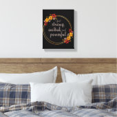 Toile affirmations motivationnelles pour l'acceptation d (Insitu(Chambre))