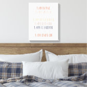 Toile Affirmations neutres pour les enfants (Insitu(Chambre))