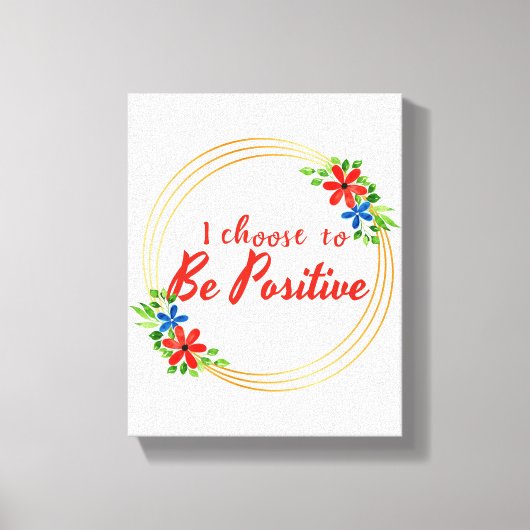 Toile affirmations positives citations pour acceptation (Recto)