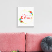 Toile affirmations positives citations pour acceptation (Insitu(Salon))