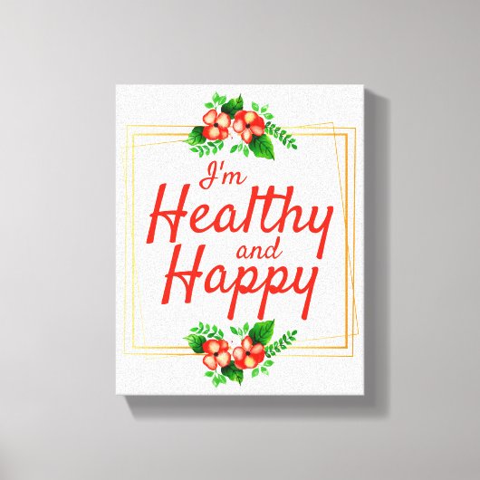 Toile affirmations positives citations pour le travail e (Recto)