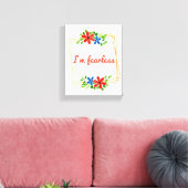 Toile affirmations positives pour l'amour-propre et les  (Insitu(Salon))