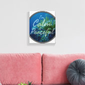 Toile affirmations positives sur l'acceptation de soi (Insitu(Salon))