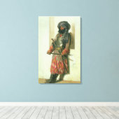 Toile Afghanistan, 1870 (Insitu (Plancher de Bois))