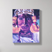toile AFRICAINE REINE (Recto)
