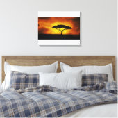 Toile Afrique Acacia Paysage doux (Insitu(Chambre))