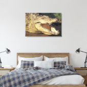 Toile Afrique, Afrique du Sud crocodile du Nil (Insitu(Chambre))