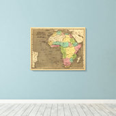 Toile Afrique, Atlantique (Insitu (Plancher de Bois))