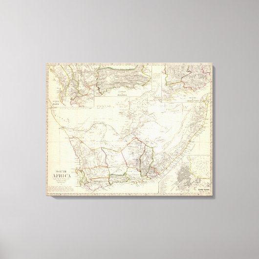 Toile Afrique du Sud (Recto)