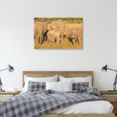 Toile Afrique, Kenya, Masaï Mara. Eléphant africain (Insitu(Chambre))