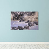 Toile Afrique, Kenya, Parc national du Masaï Mara. (Insitu (Plancher de Bois))